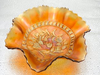 G167 Early Dugan Marigold Carnival Glass Dish