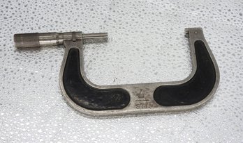 Old 7 Inch Browne And Sharpe Micrometer Tool