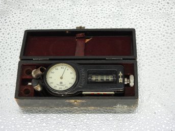WW2 Era Probator  Hand Speed Indicator Tool With Case