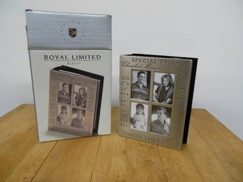 Royal Limited Pewter/silver Framed Picture Album New In Box