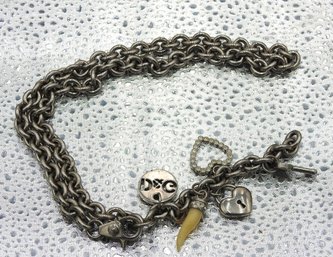 Lot # 4 Ladies Charm Bracelet