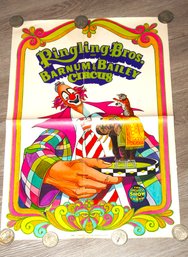 1972 Ringling Bros Barnum Bailey Circus Poster