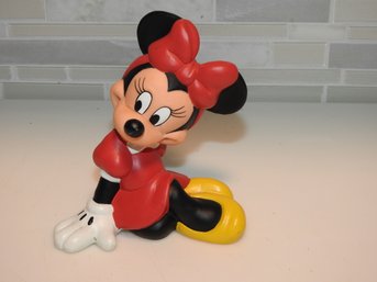 Vintage Rubber Minnie Mouse Bank