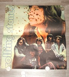 1970s London Records The Rolling Stones Poster