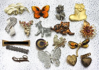 Lot # 20 Vintage Ladies Pendant Pins