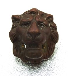 Antique Bronze Lion Head Door Knocker