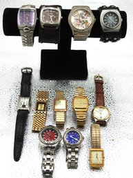 Lot # 32 Large Lot Of Vintage Mens Watches