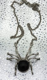 Lot # 48 Ladies Spider Necklace Aprox 18 Inch