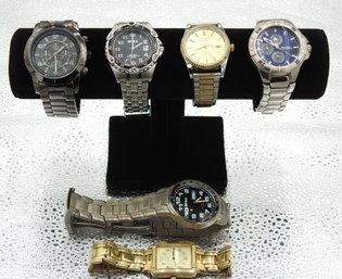 Lot # 58 Lot Of Mens Vintage Watches