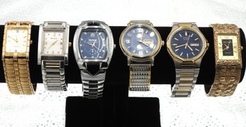 Lot # 62 Lot Of Vintage Mens Watches