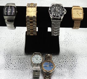 Lot # 67 Lot Of Vintage Mens Watches