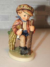 6 Inch Hummel Hiking Figurine No Chips Or Cracks