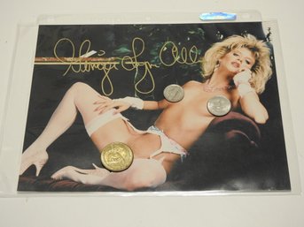 Autographed Ginger Lynn Adult Movie Star XXX Totally Nude 8x10