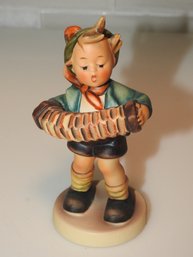 5 Inch Hummel Accordian Figurine No Chips Or Cracks