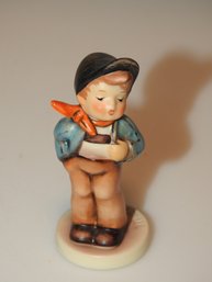 4 Inch Hummel Lucky Fellow  Figurine No Chips Or Cracks