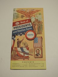 Old Esso Gas Map Of Presidents