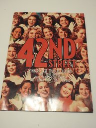 Signed 42nd Street Broadway Play Program Signature Unknown
