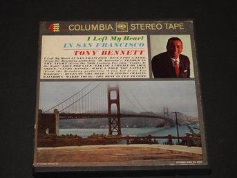 Old Tony Bennett I Left My Heart In San Fransisco Reel To Reel Musci Tape