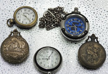 Lot # 119 Lot Of Pocket Watches