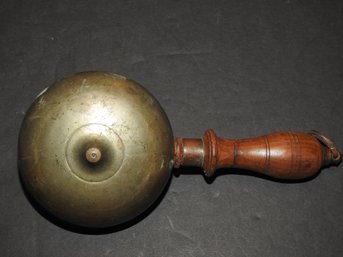 Circa 1840s Town Crier Fireman Fire Alam Muffin Bell Nice Sound