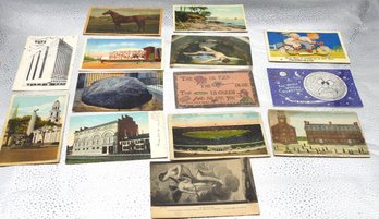 Old Lot Of Post Cards Yale New Haven Ct Lot 2