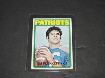 1972 Topps Jim Plunkett ROOKIE Football Card