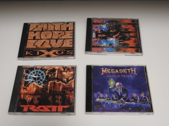 CD Lot Of Ratt Megadeath And More