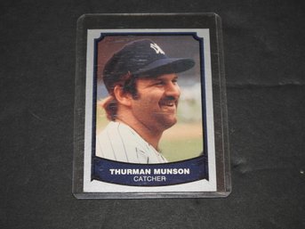 Vintage NY Yankees Thurman Munson Baseball Card