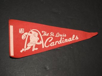 Rare  1960s Felt Baseball Pennant St Louis Cardinals