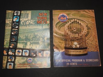 1970 New York Mets Program & Yearbook