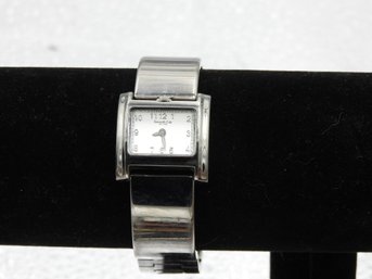 Vintage Kenneth Cole Chrome Wrist Watch