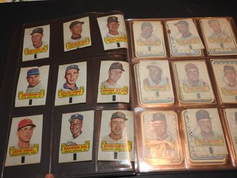 Great Lot Of 1960s Baseball Cards & Rare  Iron Ons