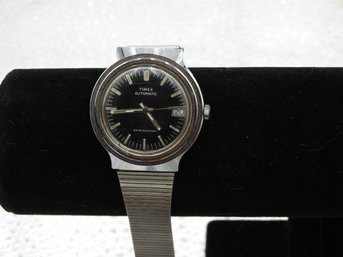 Vintage Black Faced Timex Wrist Watch