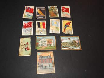 Antique Historical And Aviary Tobacco Cards