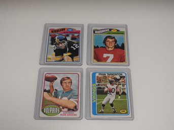 1970s Star Quarterback Football Cards Bradshaw & More