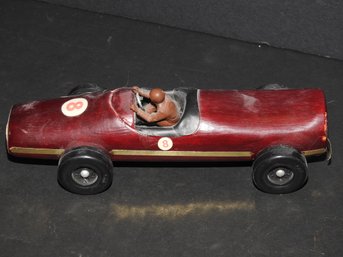 Old Lindberg Wooden Model Car