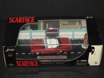 Jada Toys Scarface 1968 Impala & Tony Montana Figure Diecast Car