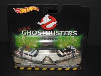 Hot Wheels Set Of 2 Ecto Ghostbusters Diecast Cars