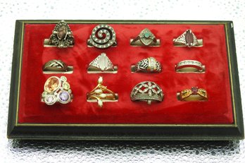 Lot # 195 Nice Array Of Ladies Rings