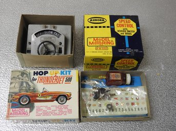 1960s Aurora Hop Up Slot Car Kit & Speed Control