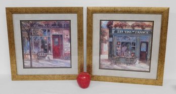 Parisian Street Scenes Framed Prints