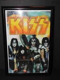 12 X 20 Holographic Kiss Poster