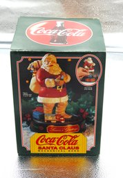 Vintage Coca Cola Santa Claus Mechanical Christmas Bank