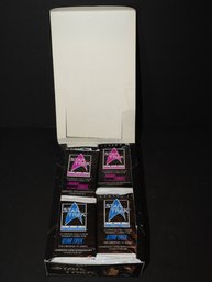 1991 Box Of Sealed Star Trek Trading Cards