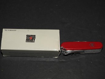 Never Used Swiss Army Knife In Box
