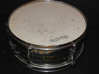 Cool Chrome Sunlite Snare Drum Nice Sound