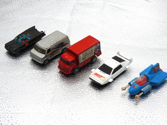 D1 Lot Of Corgi 1/64 Action Hero Diecast Cars Superman Batman & More