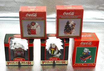 Nice Lot Of Coca Cola Christmas Ornaments