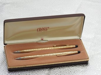 Vintage Gold Filled Cross Pen Set