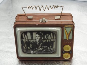 Metal Elvis Presley Tv Lunchbox